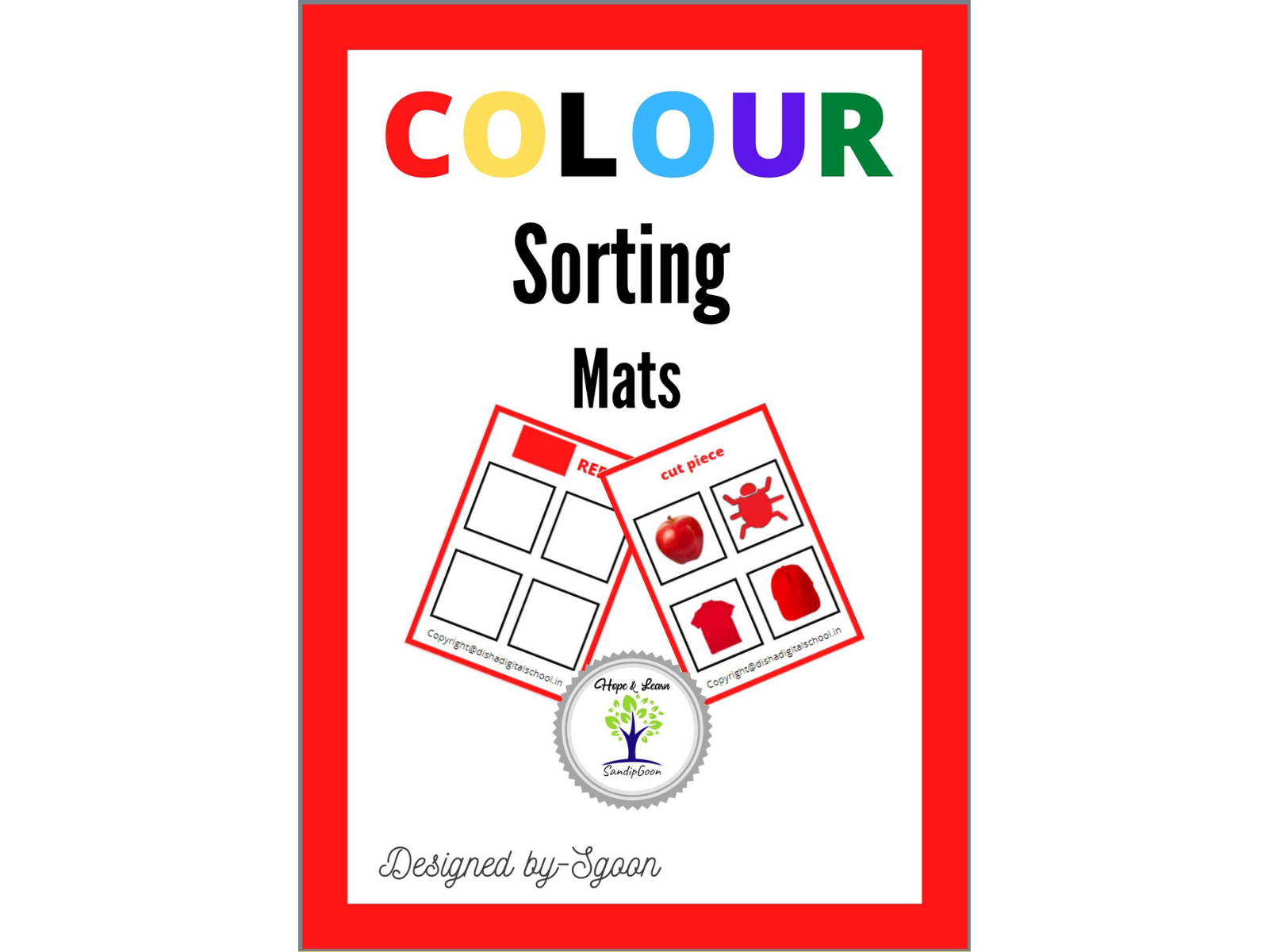 Free Colour Sorting Mats - DISHA