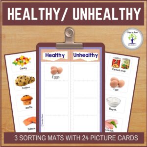 Healthy and Unhealthy Foods