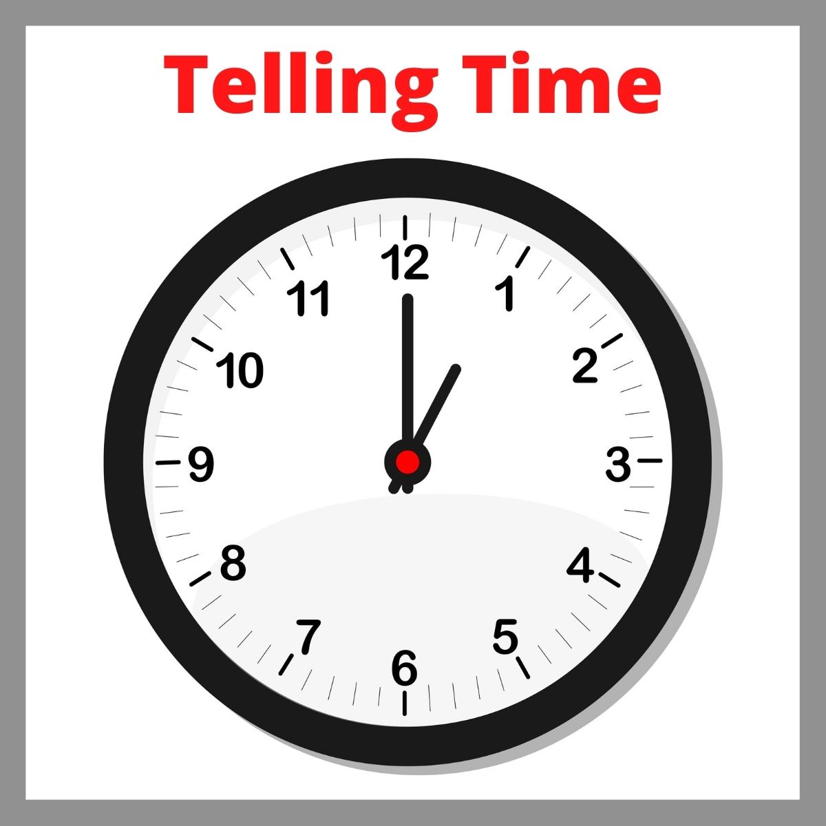 Telling Time by Hour