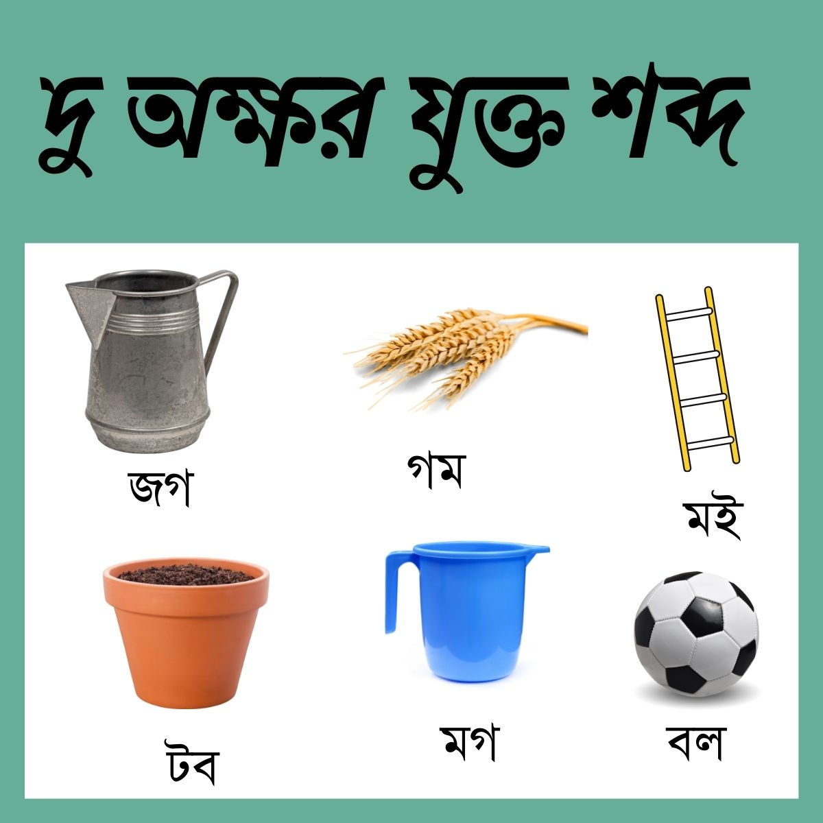 দু অক্ষর যুক্ত শব্দ