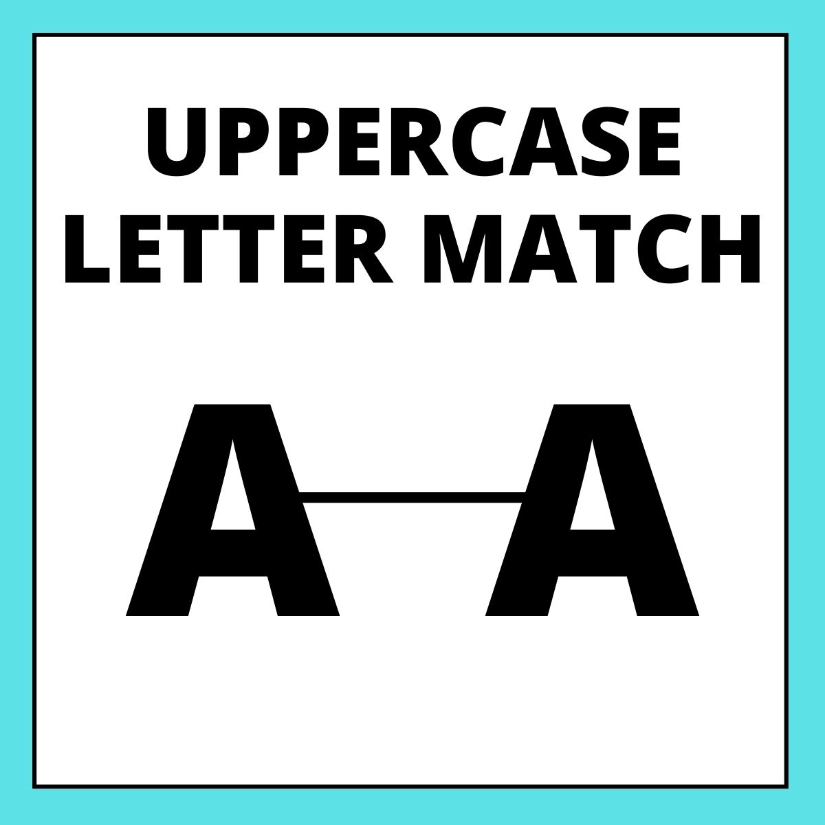 Uppercase letter match